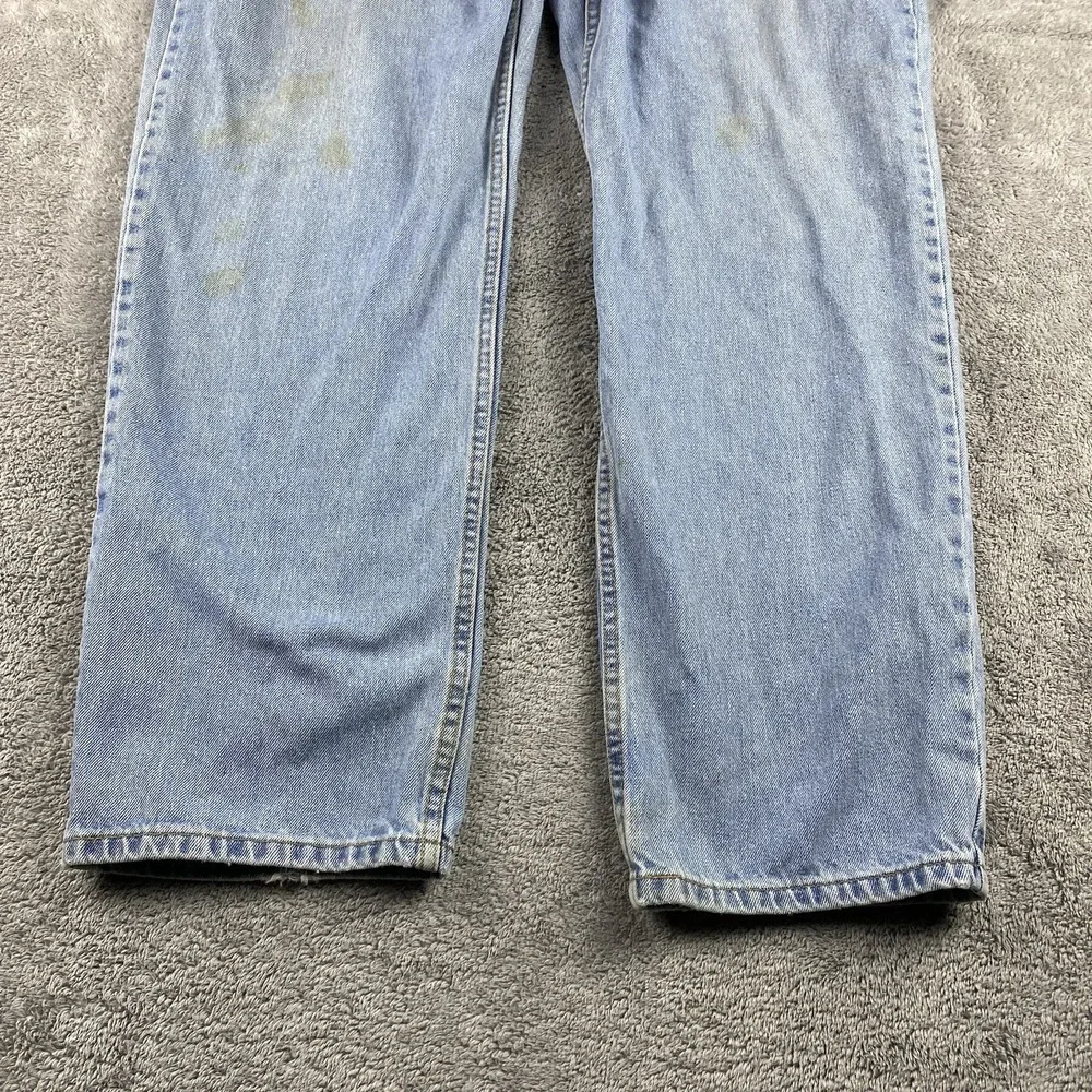 Levis 550 Relaxed Fit Jeans Mens 38x30 Blue Light Wash‎ High Rise